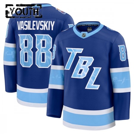 Lapsille NHL Tampa Bay Lightning Pelipaita Fanatics NHL Stadium Series Premium Andrei Vasilevskiy 2025-26 Sininen