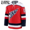 Lapsille NHL Washington Capitals Pelipaita Custom Fanatics Premium 2025-26 Kolmas Punainen