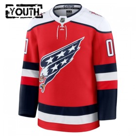 Lapsille NHL Washington Capitals Pelipaita Custom Fanatics Premium 2025-26 Kolmas Punainen