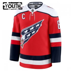 Lapsille NHL Washington Capitals Pelipaita Fanatics Premium Alex Ovechkin 2025-26 Kolmas Punainen