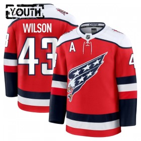 Lapsille NHL Washington Capitals Pelipaita Fanatics Premium Tom Wilson 2025-26 Kolmas Punainen