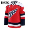 Lapsille NHL Washington Capitals Pelipaita Fanatics Premium Tom Wilson 2025-26 Kolmas Punainen