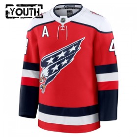 Lapsille NHL Washington Capitals Pelipaita Fanatics Premium Tom Wilson 2025-26 Kolmas Punainen