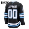 Lapsille Pelipaita Custom Utah Hockey Club Fanatics Premium 2025-26 koti Musta