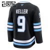 Lapsille Pelipaita Utah Hockey Club Fanatics Premium Clayton Keller 2025-26 koti Musta
