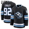 Lapsille Pelipaita Utah Hockey Club Fanatics Premium Logan Cooley 2025-26 koti Musta