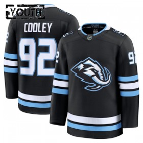 Lapsille Pelipaita Utah Hockey Club Fanatics Premium Logan Cooley 2025-26 koti Musta