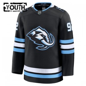 Lapsille Pelipaita Utah Hockey Club Fanatics Premium Logan Cooley 2025-26 koti Musta