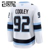 Lapsille Pelipaita Utah Hockey Club Fanatics Premium Logan Cooley vieras Valkoinen