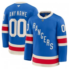 Miehille NHL New York Rangers Pelipaita Custom Fanatics Centennial Premium 2025-26 Sininen