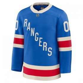 Miehille NHL New York Rangers Pelipaita Custom Fanatics Centennial Premium 2025-26 Sininen