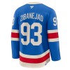 Miehille NHL New York Rangers Pelipaita Fanatics Centennial Premium Mika Zibanejad 2025-26 Sininen