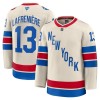 Miehille NHL New York Rangers Pelipaita Fanatics Premium Alexis Lafreniere 2025-26 Winter Classic Valkoinen