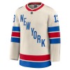 Miehille NHL New York Rangers Pelipaita Fanatics Premium Alexis Lafreniere 2025-26 Winter Classic Valkoinen