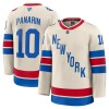 Miehille NHL New York Rangers Pelipaita Fanatics Premium Artemi Panarin 2025-26 Winter Classic Valkoinen