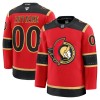 Miehille NHL Ottawa Senators Pelipaita Custom Fanatics Premium 2025-26 Kolmas Punainen