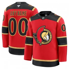 Miehille NHL Ottawa Senators Pelipaita Custom Fanatics Premium 2025-26 Kolmas Punainen