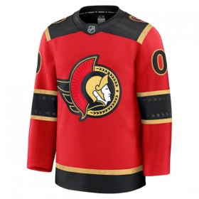 Miehille NHL Ottawa Senators Pelipaita Custom Fanatics Premium 2025-26 Kolmas Punainen