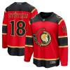Miehille NHL Ottawa Senators Pelipaita Fanatics Premium Tim Stutzle 2025-26 Kolmas Punainen