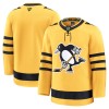 Miehille NHL Pittsburgh Penguins Pelipaita Custom Fanatics Premium 2025-26 Kolmas Gold