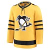 Miehille NHL Pittsburgh Penguins Pelipaita Custom Fanatics Premium 2025-26 Kolmas Gold