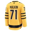 Miehille NHL Pittsburgh Penguins Pelipaita Fanatics Premium Evgeni Malkin 2025-26 Kolmas Gold