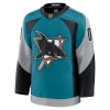 Miehille NHL San Jose Sharks Pelipaita Custom Fanatics Premium 2025-26 Kolmas Teal