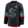 Miehille NHL Seattle Kraken Pelipaita Fanatics Premium Eberle Jordan 2025-26 Kolmas Musta