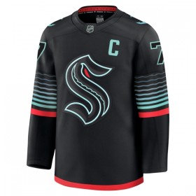 Miehille NHL Seattle Kraken Pelipaita Fanatics Premium Eberle Jordan 2025-26 Kolmas Musta
