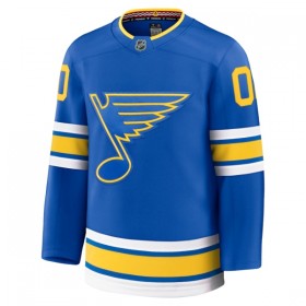 Miehille NHL St. Louis Blues Pelipaita Custom Fanatics Premium 2025-26 koti Sininen