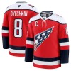 Miehille NHL Washington Capitals Pelipaita Fanatics Premium Alex Ovechkin 2025-26 Kolmas Punainen