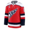 Miehille NHL Washington Capitals Pelipaita Fanatics Premium Alex Ovechkin 2025-26 Kolmas Punainen