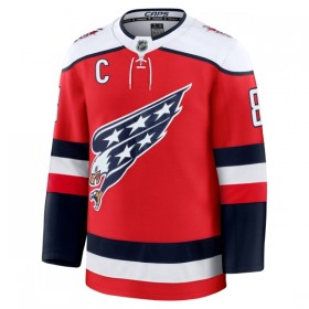 Miehille NHL Washington Capitals Pelipaita Fanatics Premium Alex Ovechkin 2025-26 Kolmas Punainen