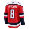 Miehille NHL Washington Capitals Pelipaita Fanatics Premium Alex Ovechkin 2025-26 Kolmas Punainen