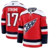 Miehille NHL Washington Capitals Pelipaita Fanatics Premium Dylan Strome 2025-26 Kolmas Punainen
