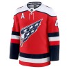 Miehille NHL Washington Capitals Pelipaita Fanatics Premium Tom Wilson 2025-26 Kolmas Punainen