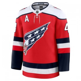 Miehille NHL Washington Capitals Pelipaita Fanatics Premium Tom Wilson 2025-26 Kolmas Punainen