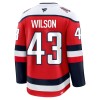 Miehille NHL Washington Capitals Pelipaita Fanatics Premium Tom Wilson 2025-26 Kolmas Punainen
