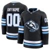 Miehille Pelipaita Custom Utah Hockey Club Fanatics Premium 2025-26 koti Musta