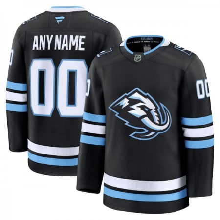 Miehille Pelipaita Custom Utah Hockey Club Fanatics Premium 2025-26 koti Musta
