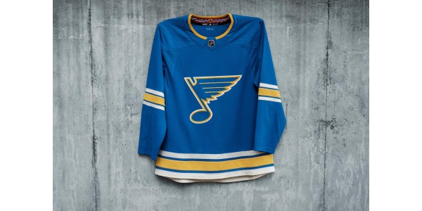 uusi kausi St. Louis Blues kolmas pelipaita